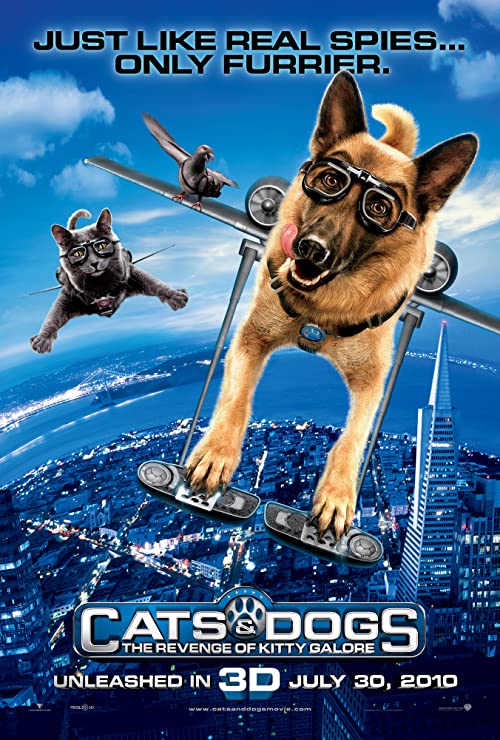 دانلود انیمیشن Cats & Dogs: The Revenge of Kitty Galore 2010