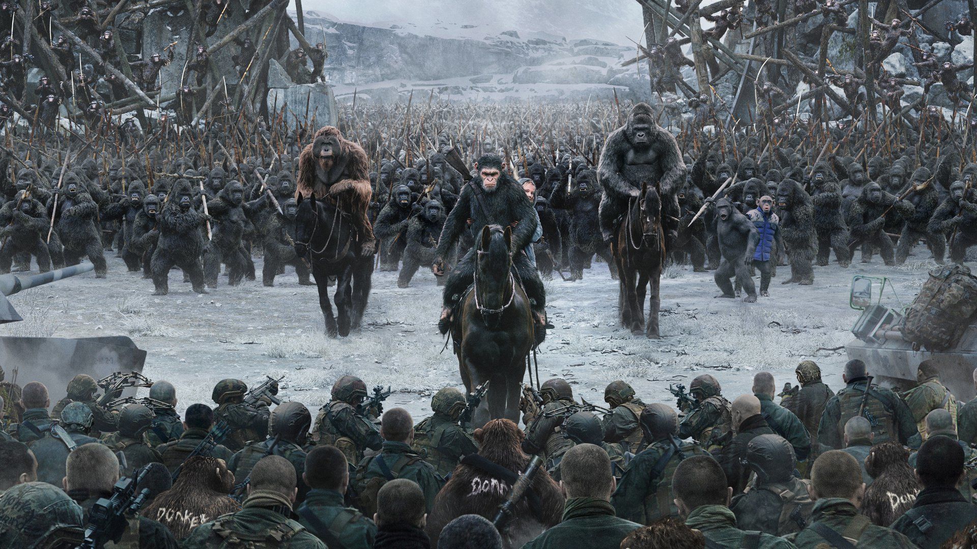 دانلود فیلم War for the Planet of the Apes 2017