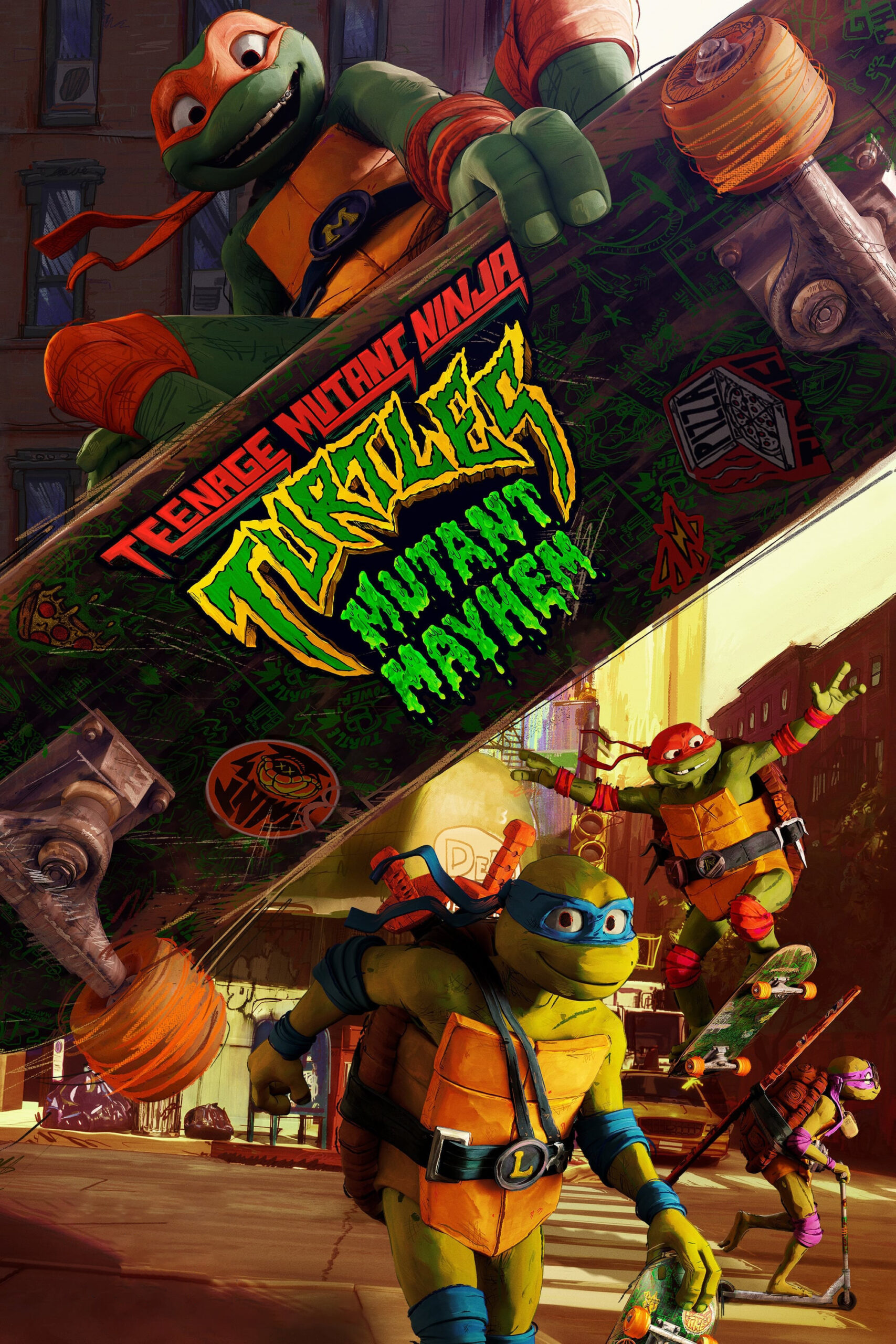 دانلود انیمیشن Teenage Mutant Ninja Turtles: Mutant Mayhem 2023