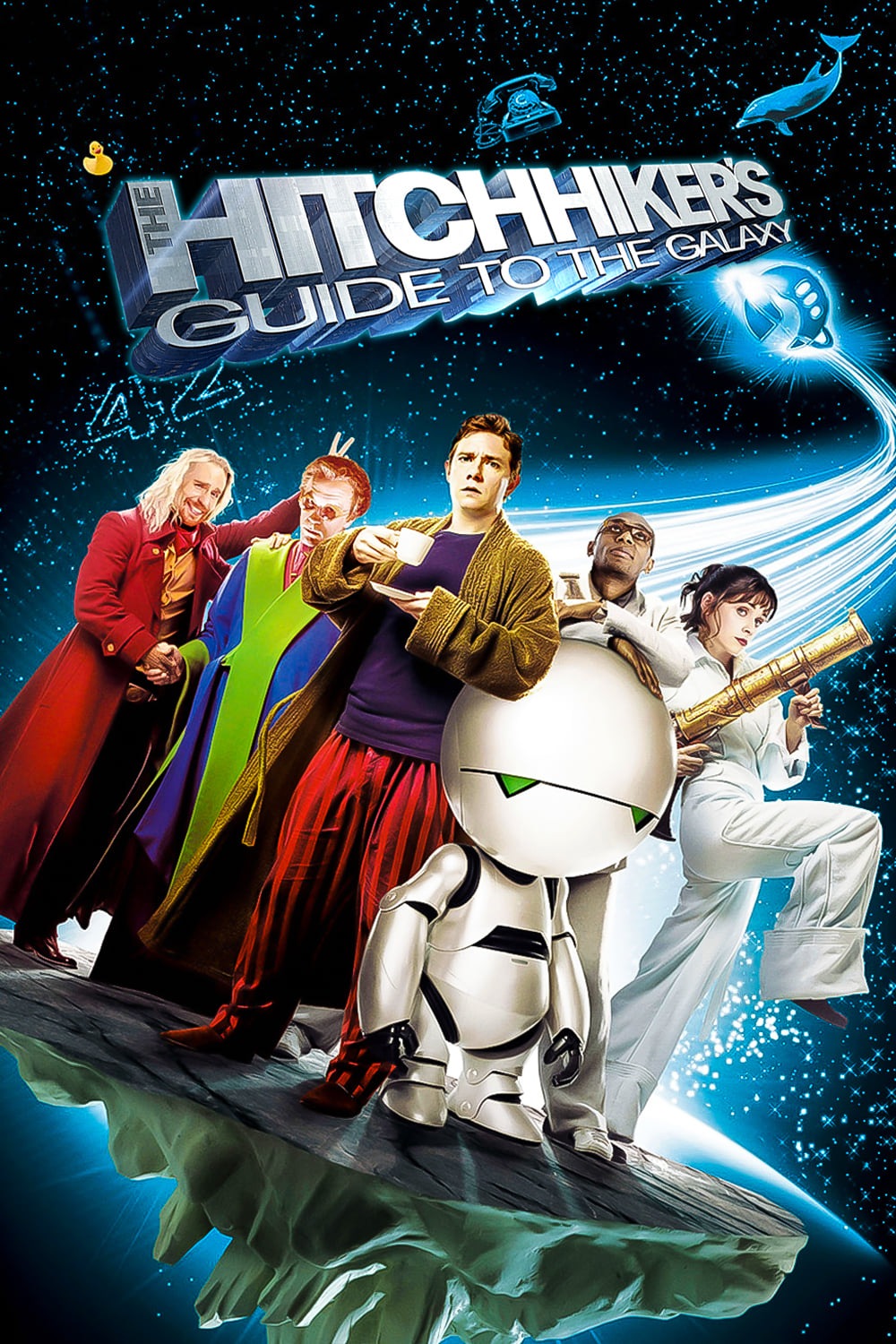 دانلود فیلم The Hitchhiker’s Guide to the Galaxy 2005