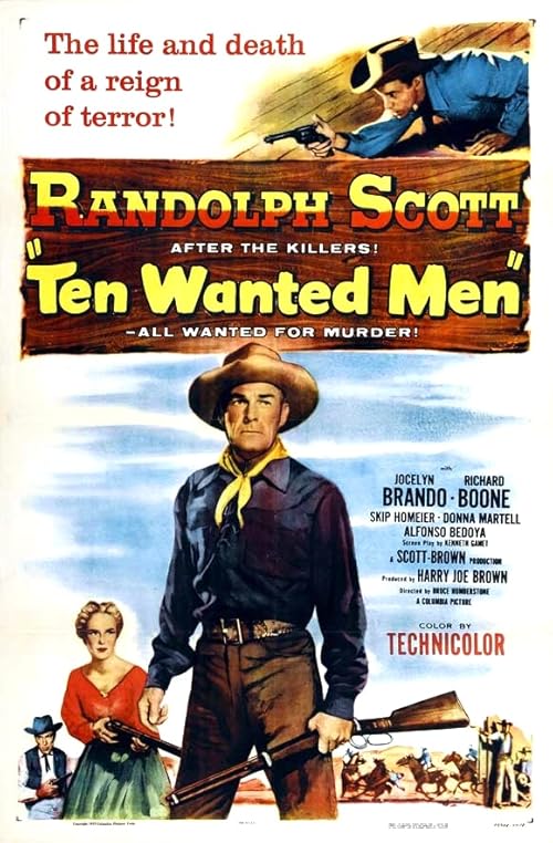 دانلود فیلم Ten Wanted Men 1955